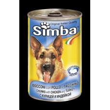 Monge Simba bocconi con pollo e tacchino - с пилешко и пуешко месо 1240 гр.